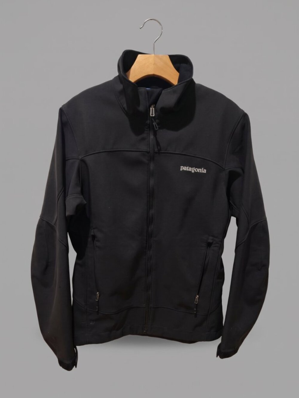 Patagonia Polartec Windbloc Soft shell Jacket Women’s Size Medium Black